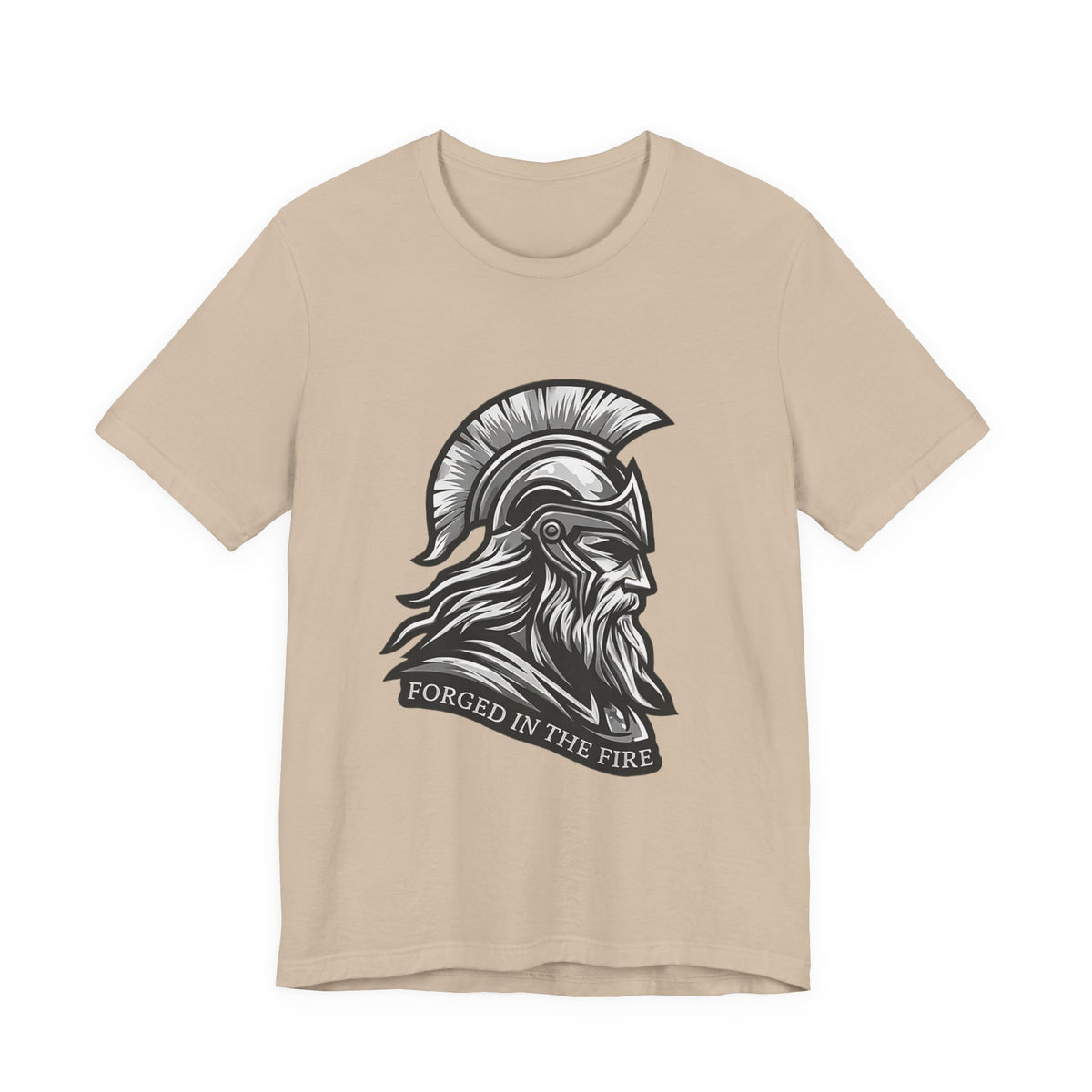 "Forged in the Fire" Warrior Helmet Graphic Tee