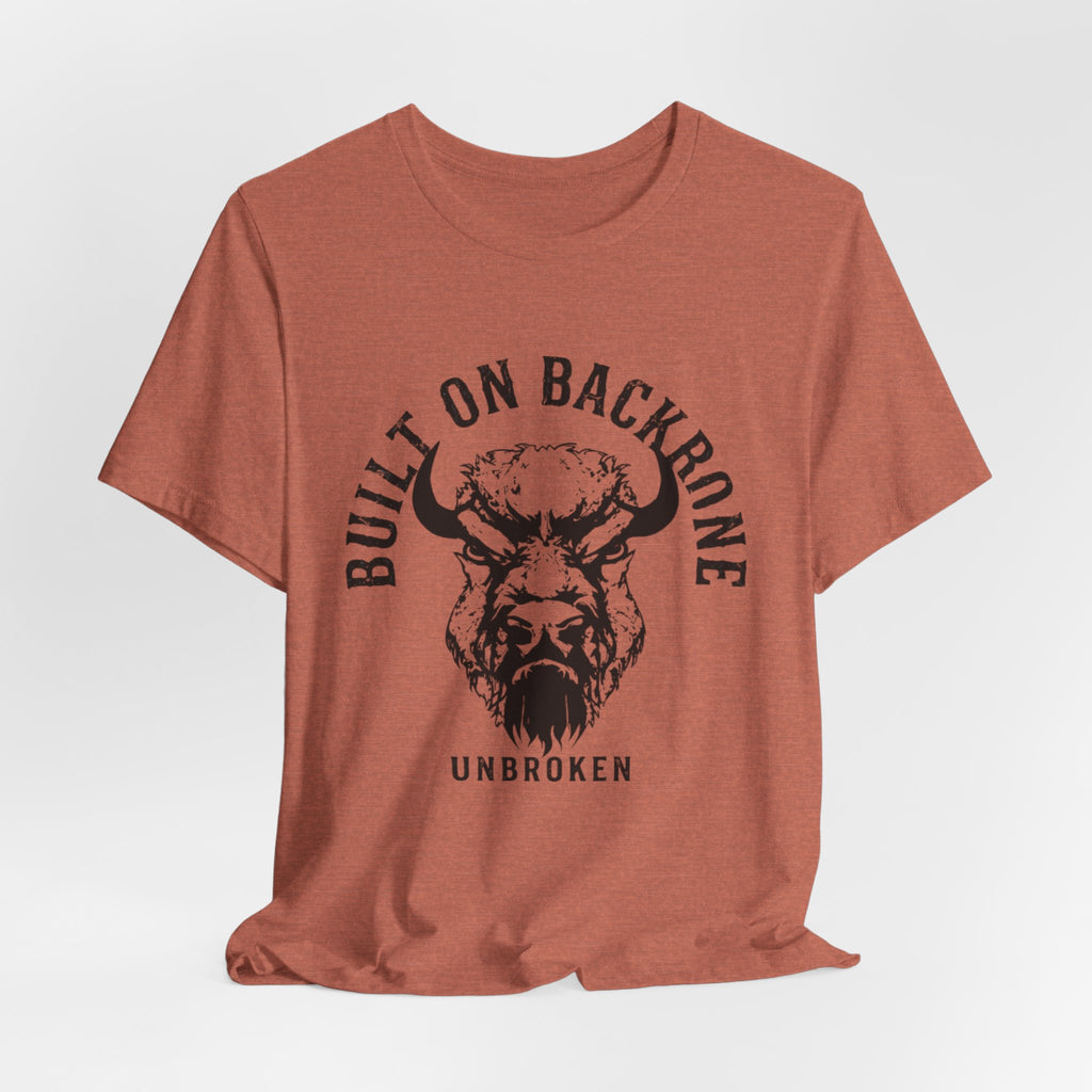 Built on Backbone "Unbroken" Bison Graphic Tee | GGX