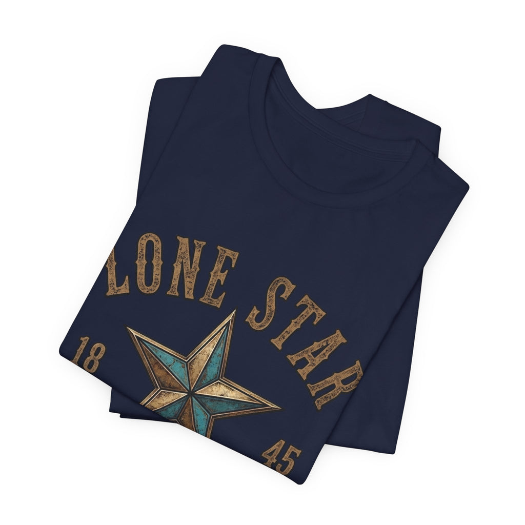 Lone Star Outlaw Tee — Vintage Western Star Graphic T‑Shirt