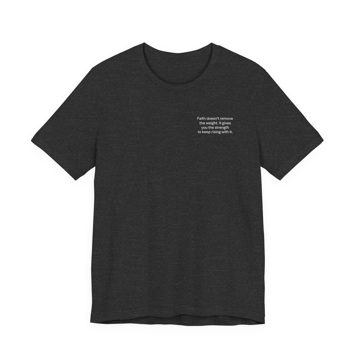 Winged Caduceus Cross T‑Shirt — Gothic Angel Wings Medical Staff Tee