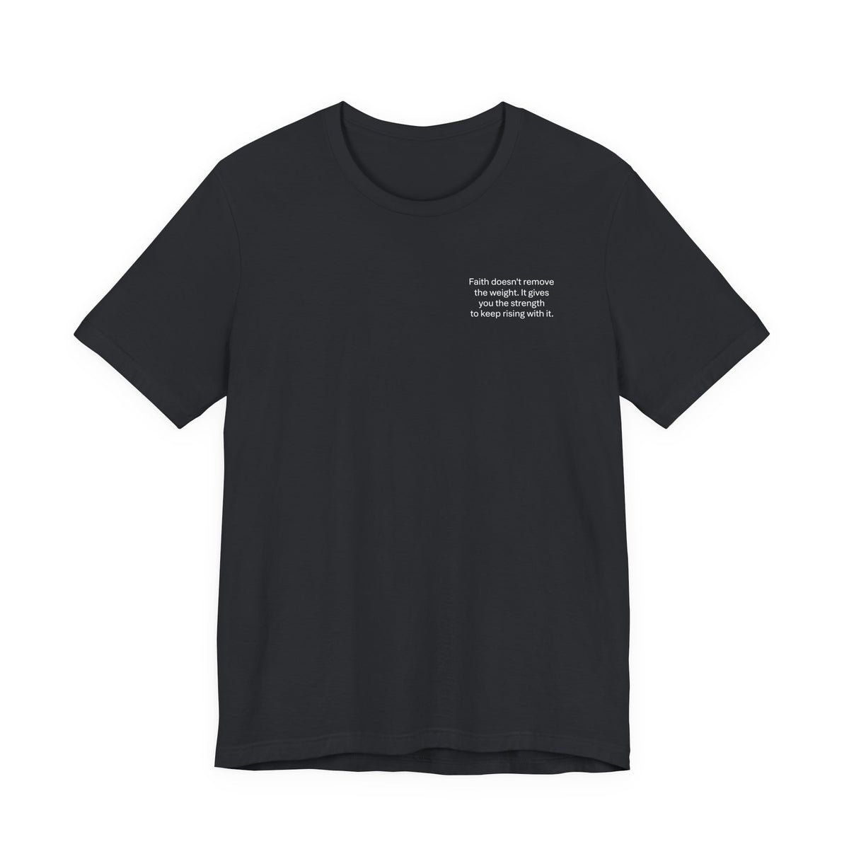 Winged Caduceus Cross T‑Shirt — Gothic Angel Wings Medical Staff Tee