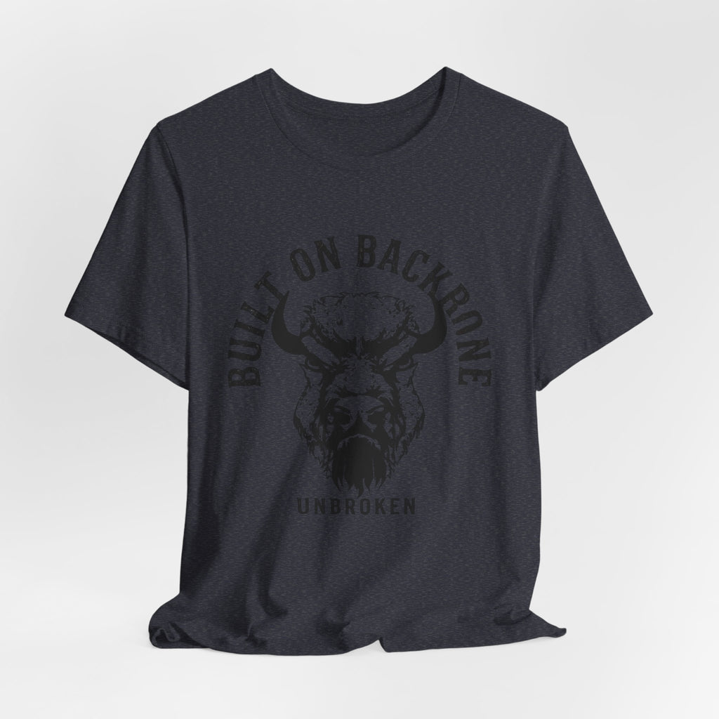 Built on Backbone "Unbroken" Bison Graphic Tee | GGX