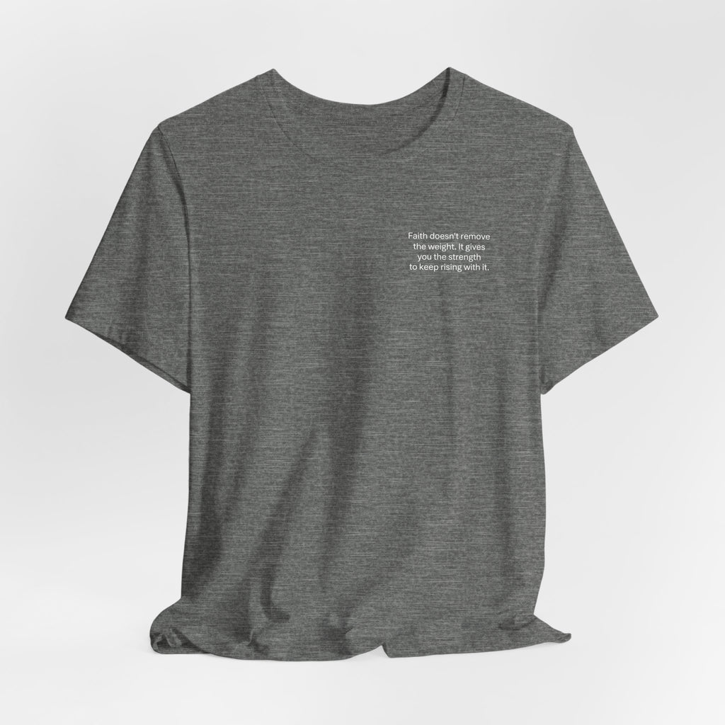 Winged Caduceus Cross T‑Shirt — Gothic Angel Wings Medical Staff Tee