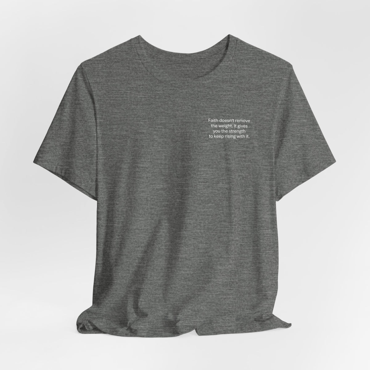 Winged Caduceus Cross T‑Shirt — Gothic Angel Wings Medical Staff Tee