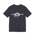 Solid Ground — Minimalist Vintage Bison Tee