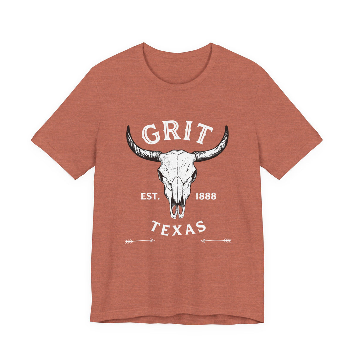 Bull Skull Graphic Tee — Western Skull Shirt