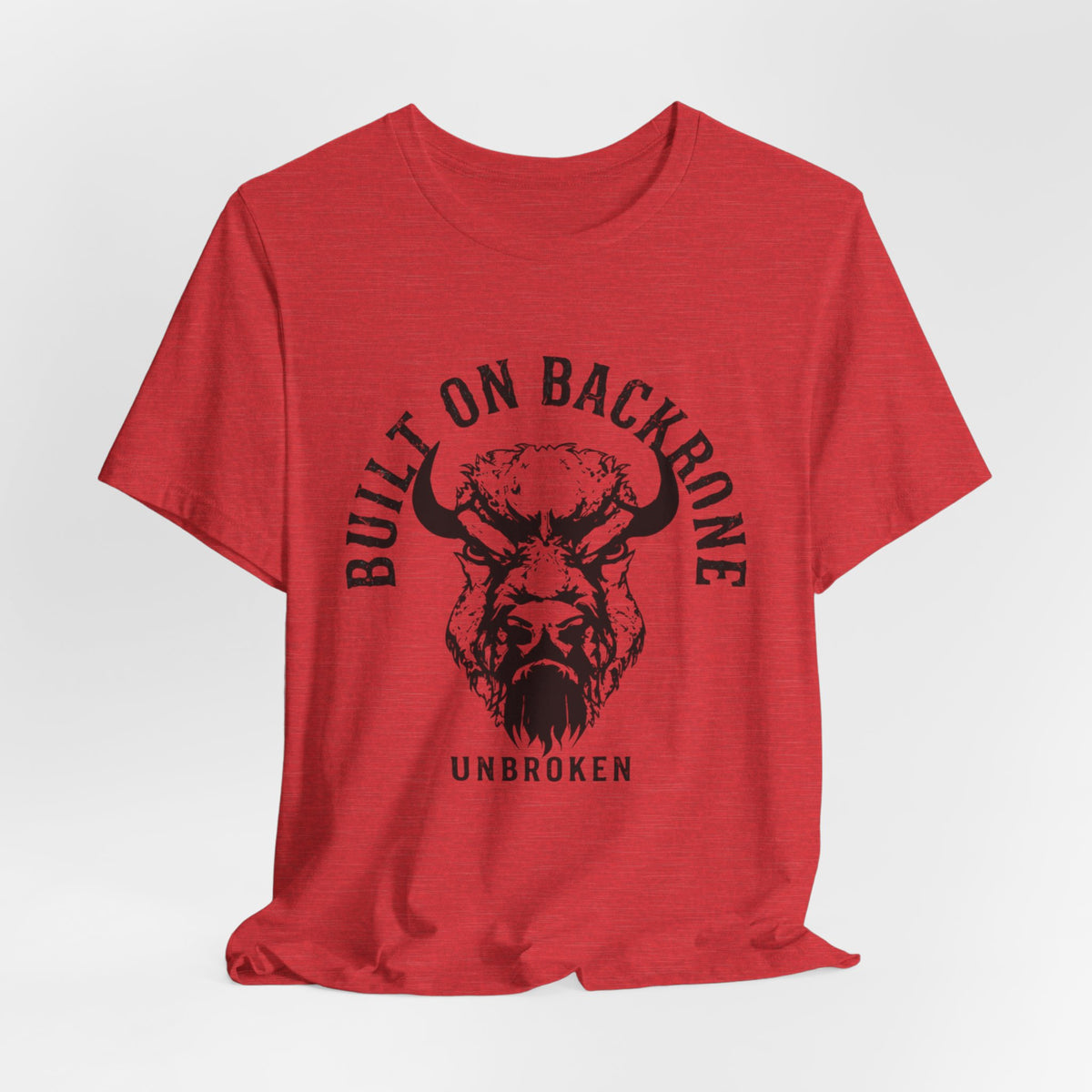 Built on Backbone "Unbroken" Bison Graphic Tee | GGX