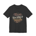 Texas Two Step & Tequila T-Shirt — Retro Country Music Tee, Western Dance Graphic Top, Boho Cowgirl Apparel, Honky Tonk Shirt
