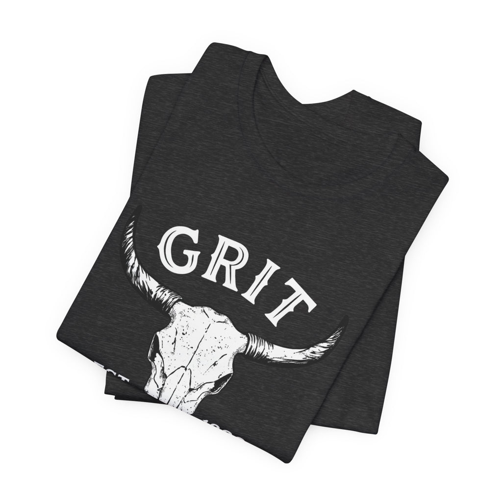 Bull Skull Graphic Tee — Western Skull Shirt