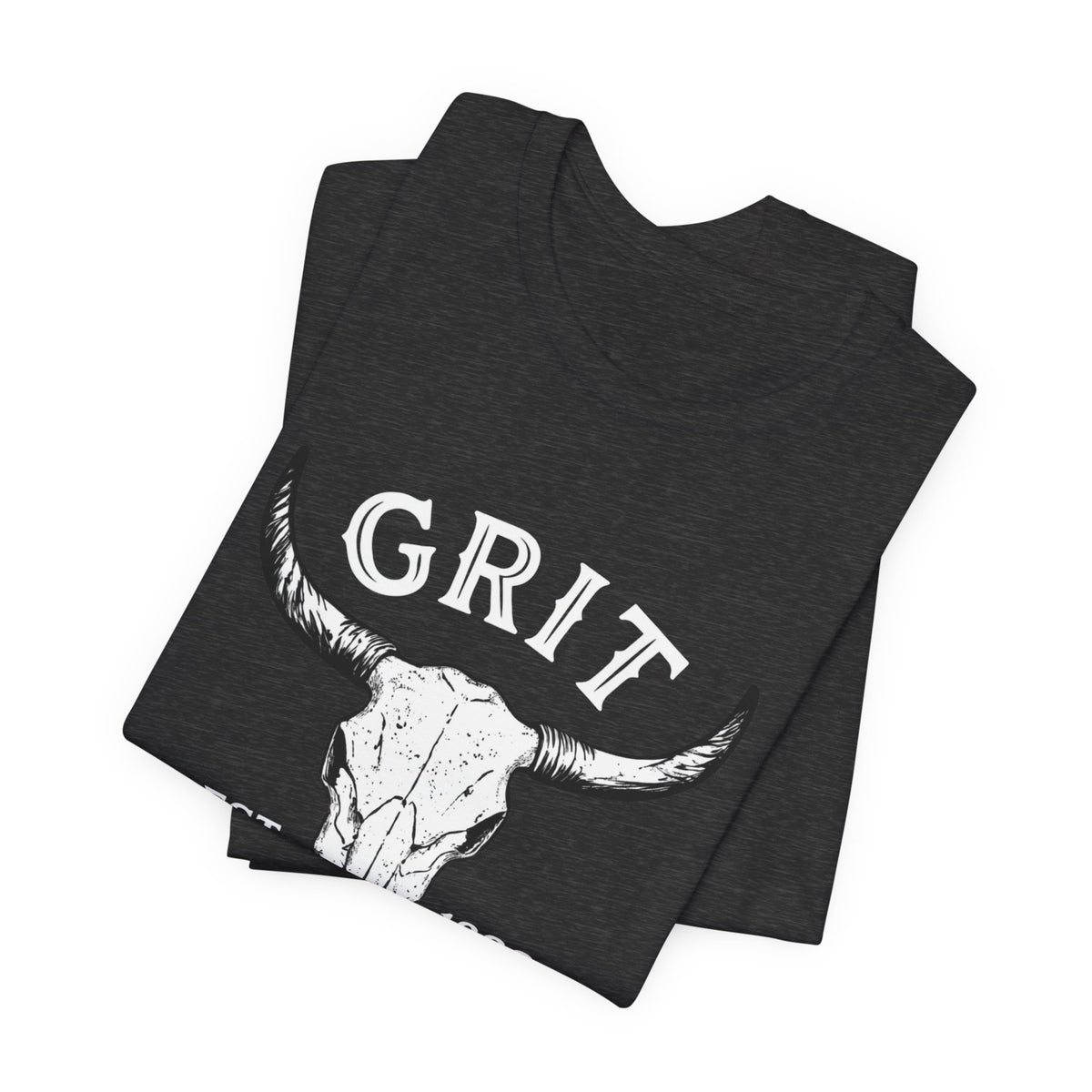 Bull Skull Graphic Tee — Western Skull Shirt