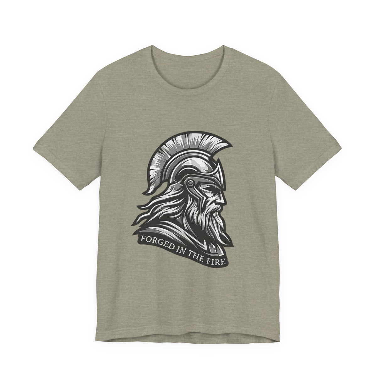"Forged in the Fire" Warrior Helmet Graphic Tee