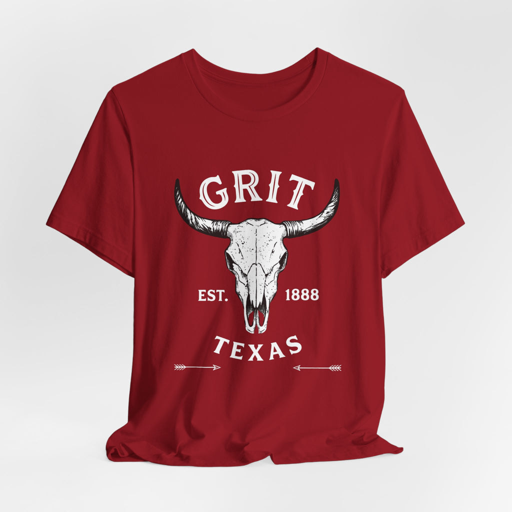 Bull Skull Graphic Tee — Western Skull Shirt