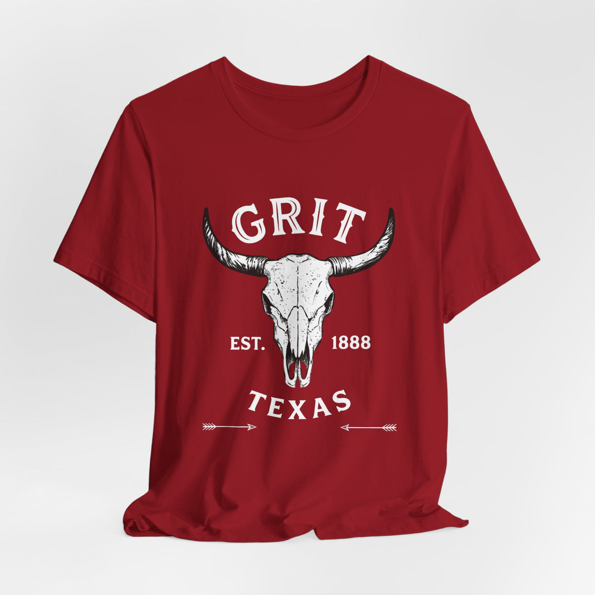 Bull Skull Graphic Tee — Western Skull Shirt