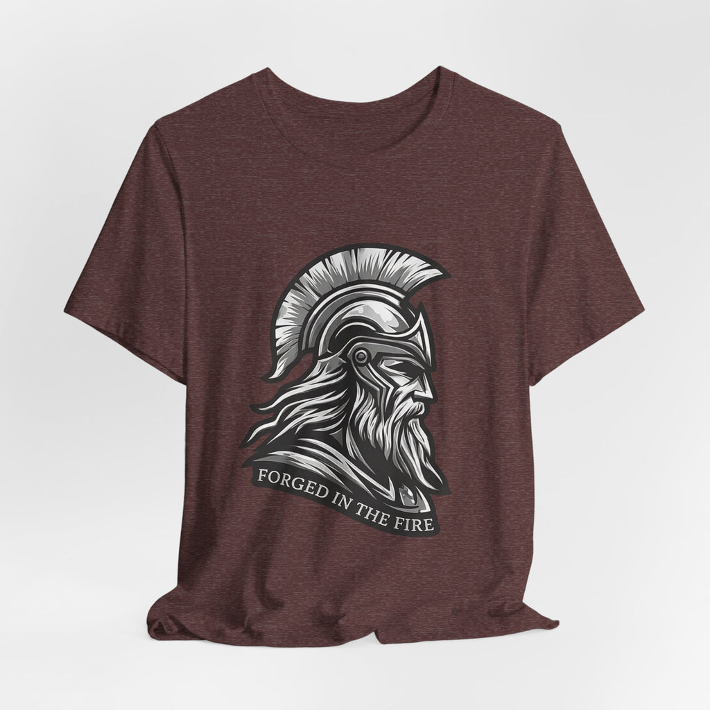 "Forged in the Fire" Warrior Helmet Graphic Tee