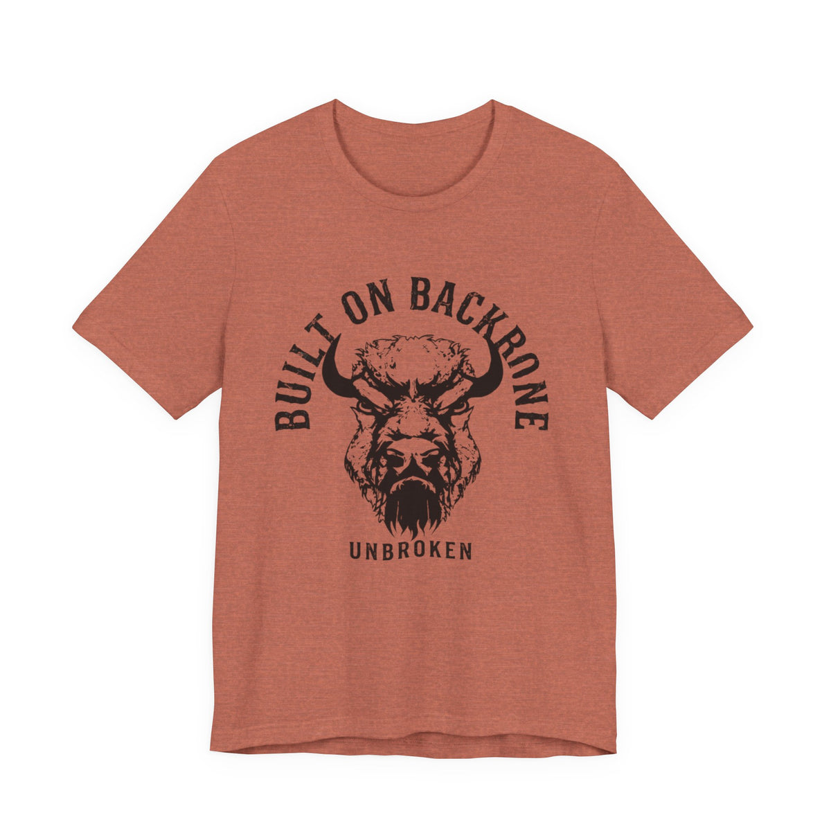 Built on Backbone "Unbroken" Bison Graphic Tee | GGX