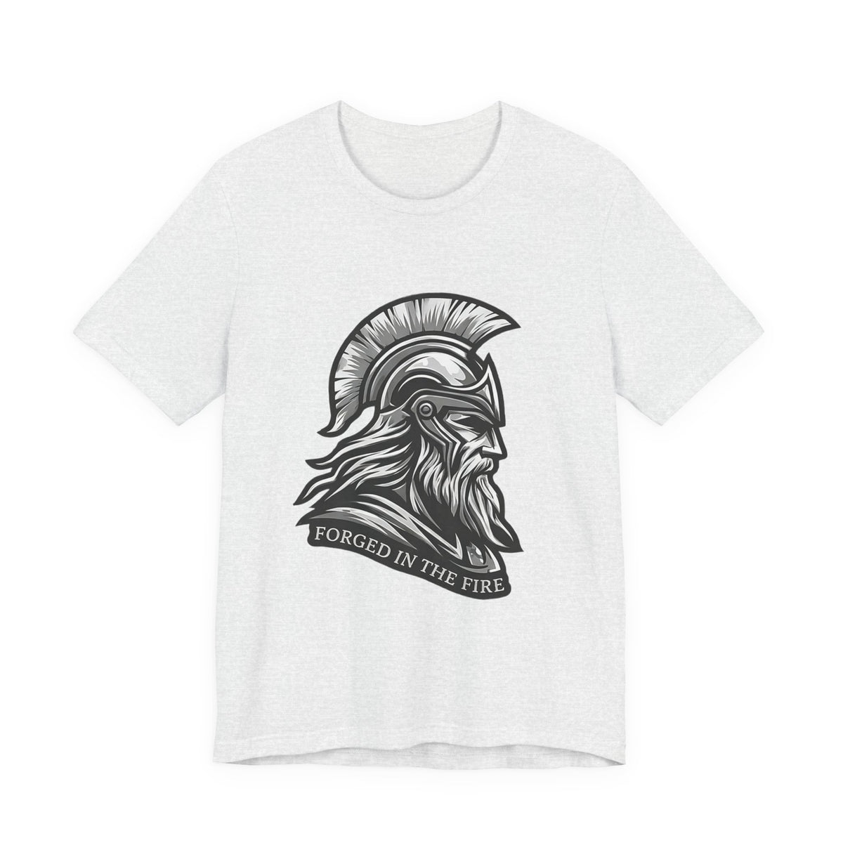 "Forged in the Fire" Warrior Helmet Graphic Tee