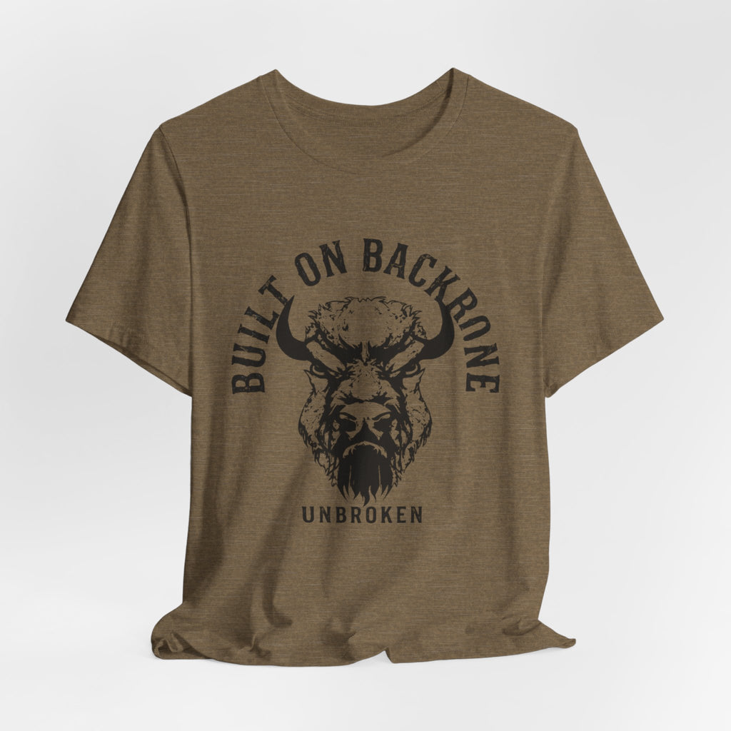 Built on Backbone "Unbroken" Bison Graphic Tee | GGX