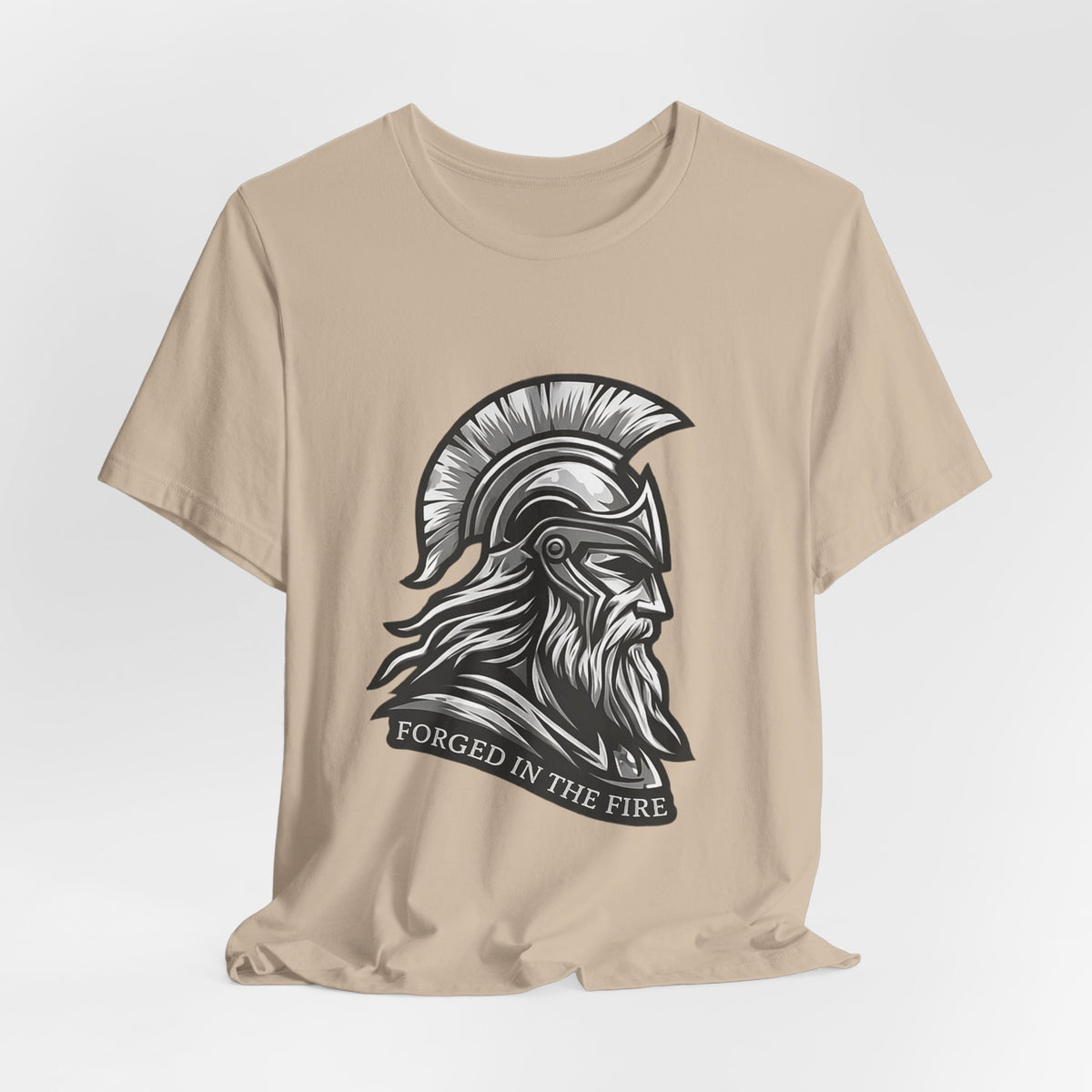 "Forged in the Fire" Warrior Helmet Graphic Tee