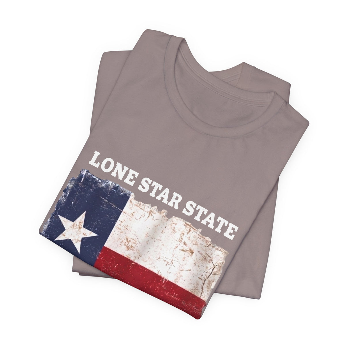 Texas Flag Distressed Tee — Vintage Lone Star T-Shirt