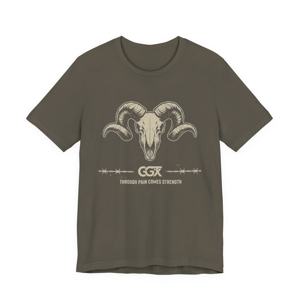 Through Pain Comes Strength Graphic Tee