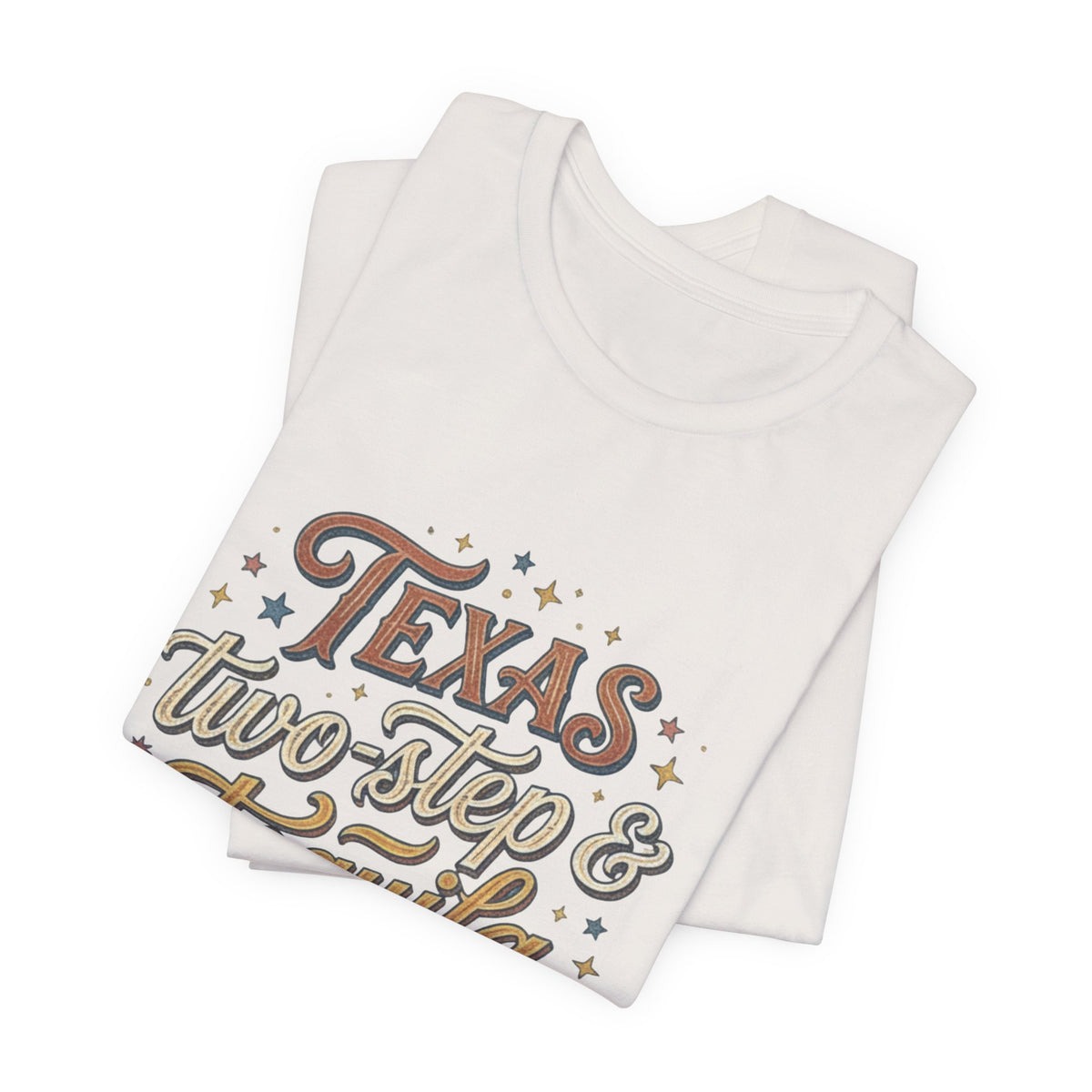 Texas Two Step & Tequila T-Shirt — Retro Country Music Tee, Western Dance Graphic Top, Boho Cowgirl Apparel, Honky Tonk Shirt