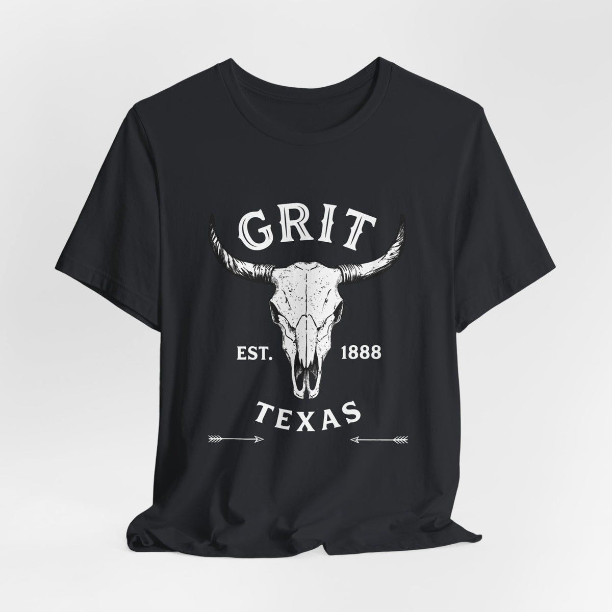 Bull Skull Graphic Tee — Western Skull Shirt