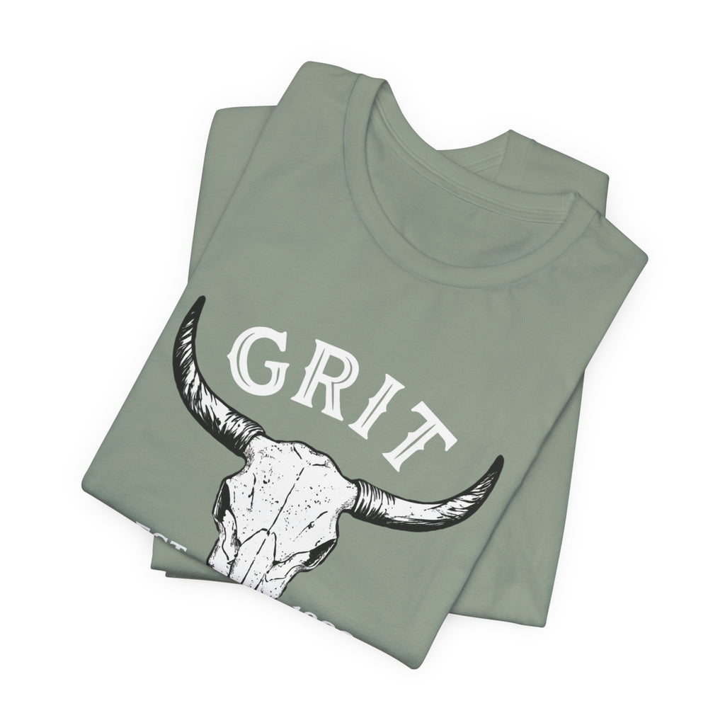 Bull Skull Graphic Tee — Western Skull Shirt