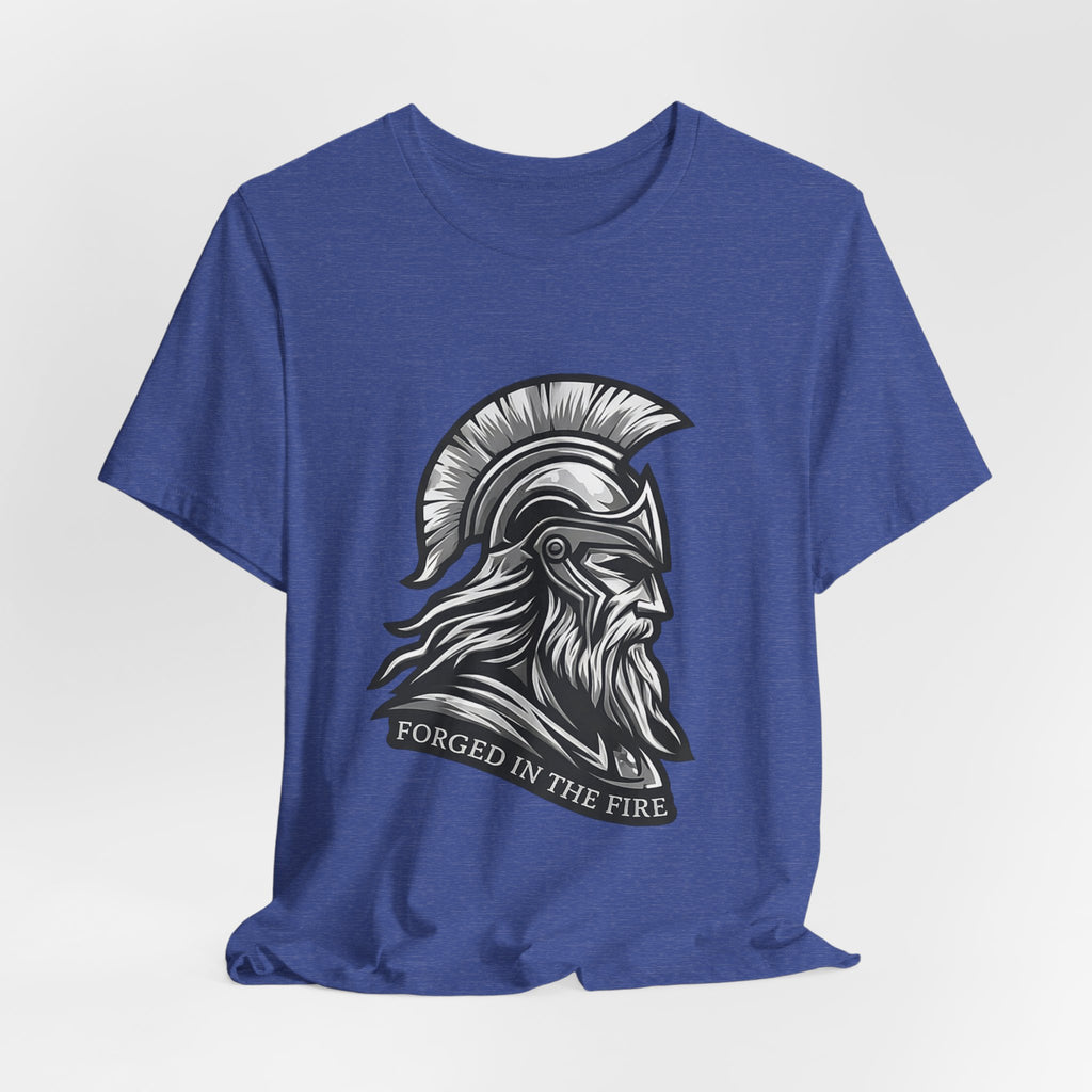 "Forged in the Fire" Warrior Helmet Graphic Tee