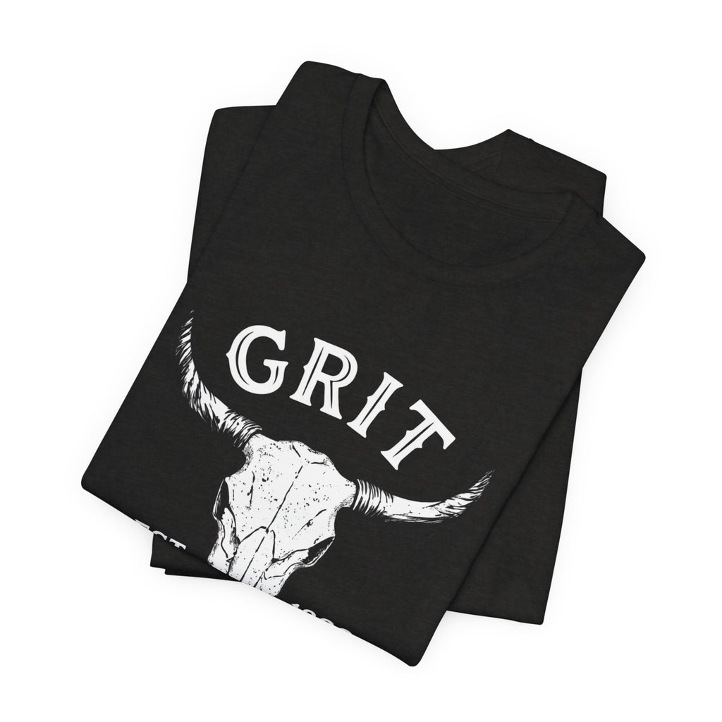 Bull Skull Graphic Tee — Western Skull Shirt