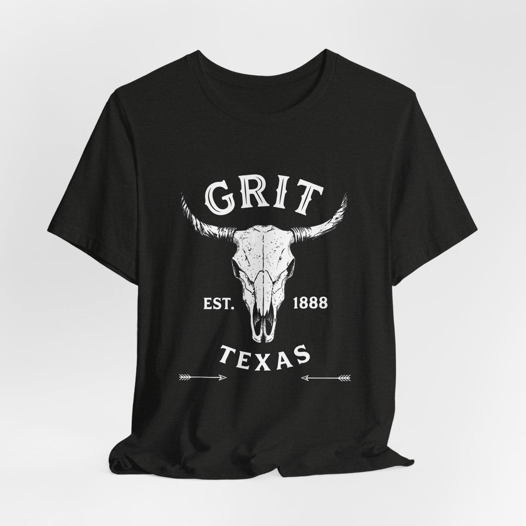 Bull Skull Graphic Tee — Western Skull Shirt
