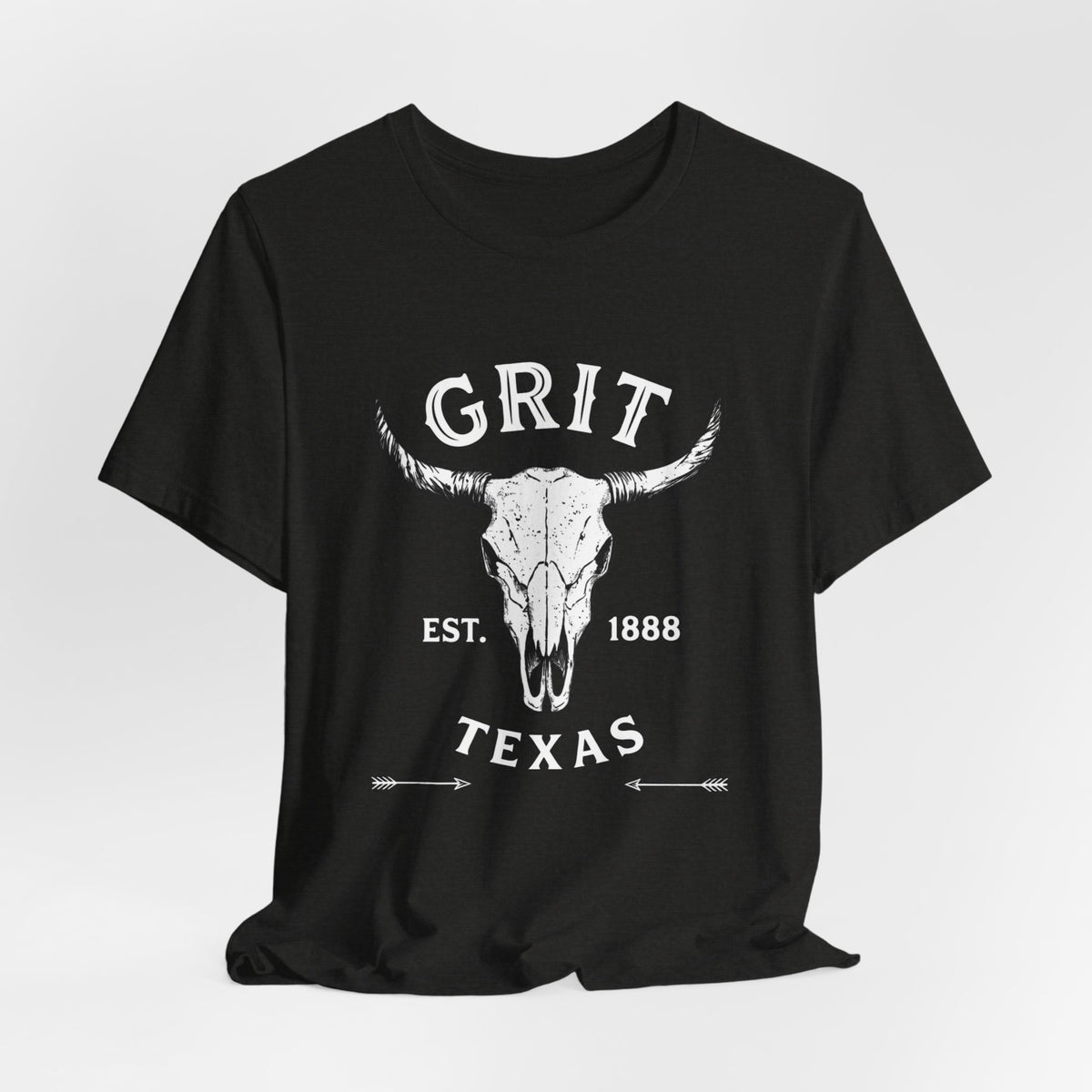 Bull Skull Graphic Tee — Western Skull Shirt