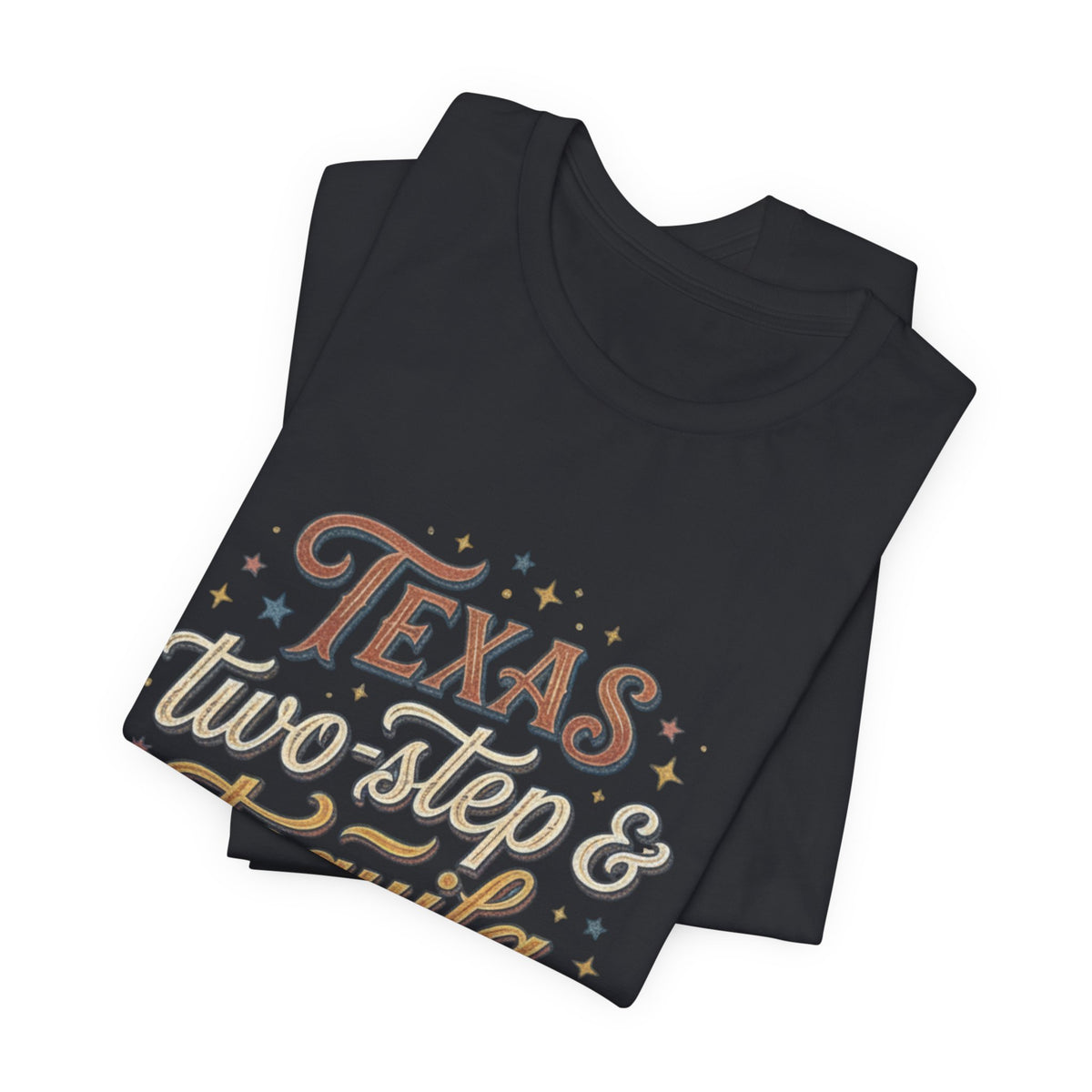 Texas Two Step & Tequila T-Shirt — Retro Country Music Tee, Western Dance Graphic Top, Boho Cowgirl Apparel, Honky Tonk Shirt