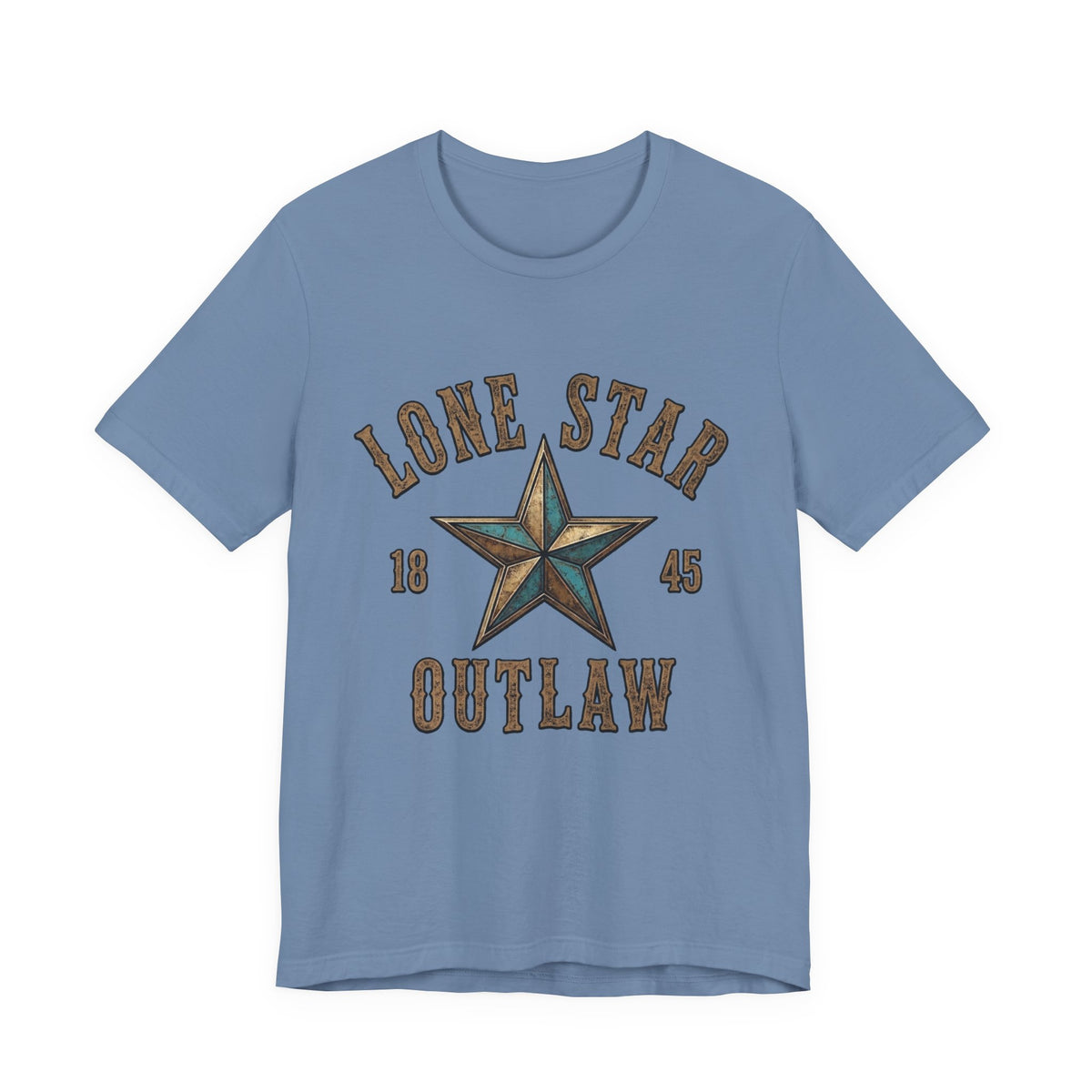 Lone Star Outlaw Tee — Vintage Western Star Graphic T‑Shirt