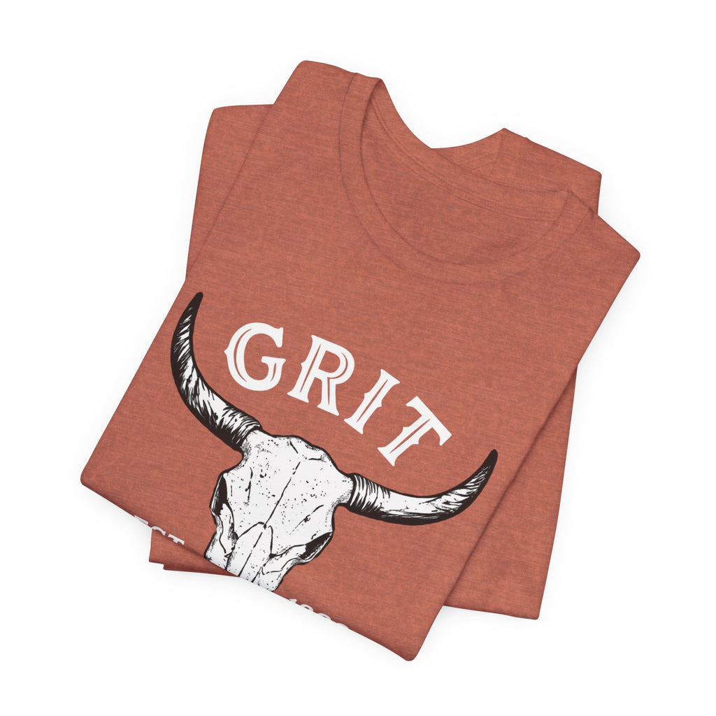 Bull Skull Graphic Tee — Western Skull Shirt