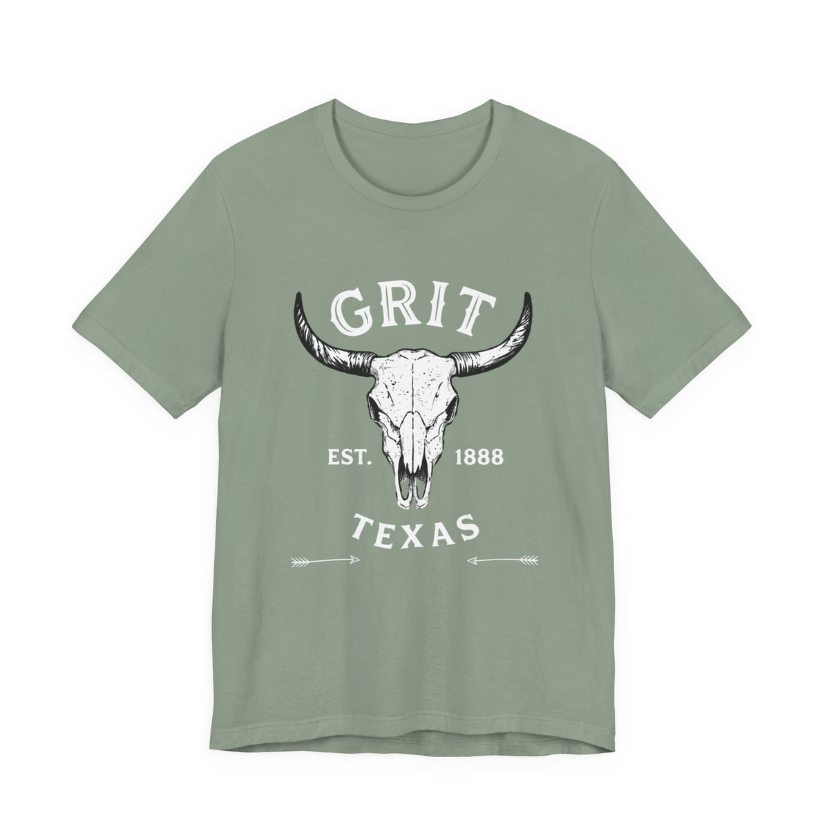 Bull Skull Graphic Tee — Western Skull Shirt