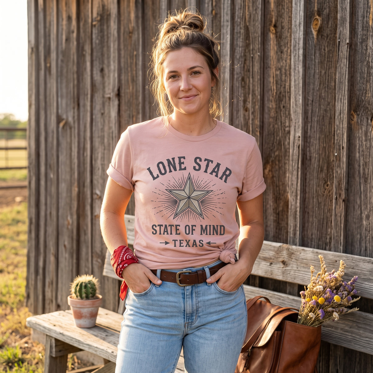 Lone Star State of Mind Texas Tee