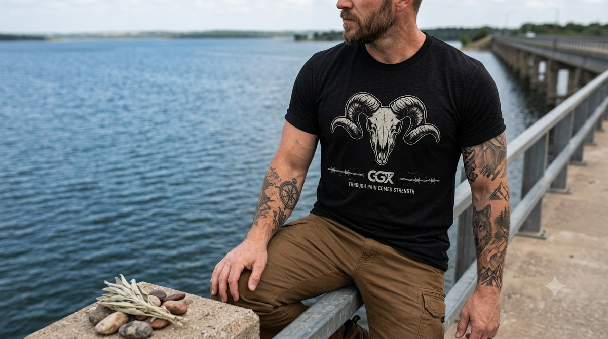 Through Pain Comes Strength Graphic Tee