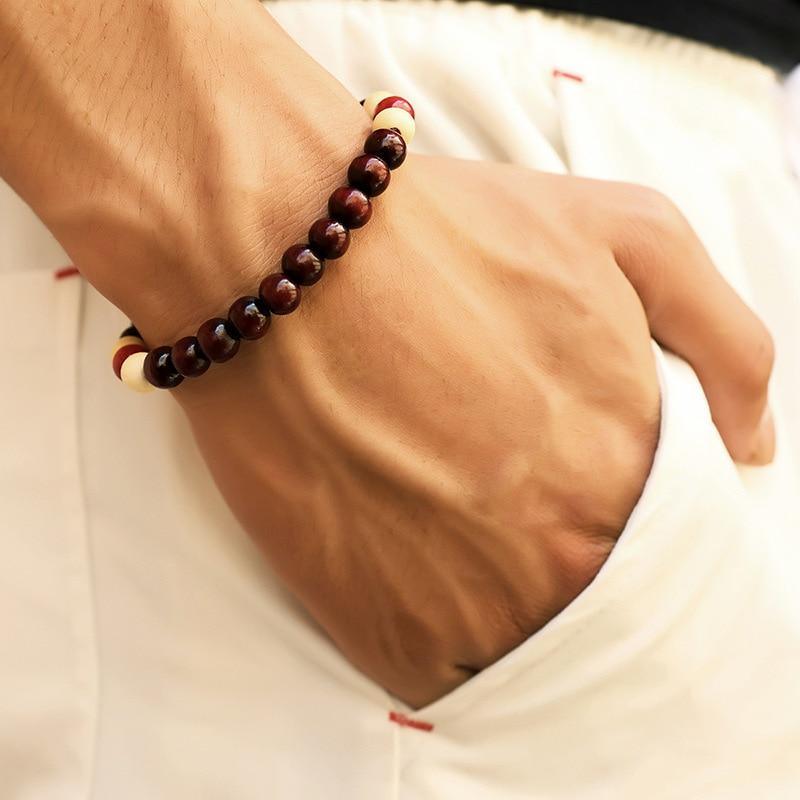 Lava Stone & Moonstone Men's Bracelet — Chakra Diffuser