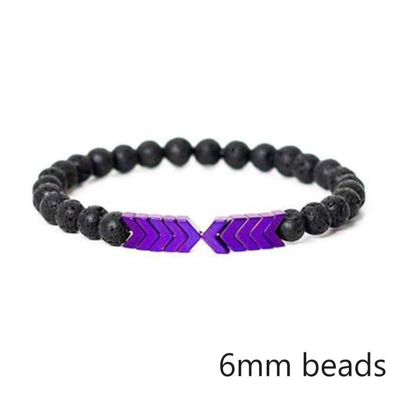 Lava Stone & Moonstone Men's Bracelet — Chakra Diffuser