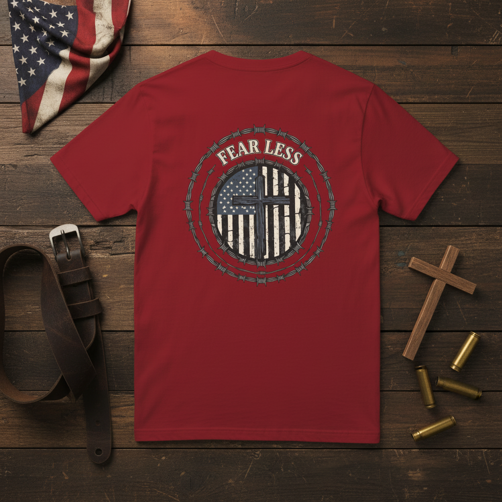 Lay-flat Back - Fear Less Tee