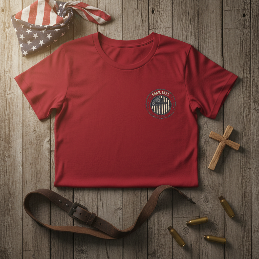 Lay-flat Front - Fear Less Tee