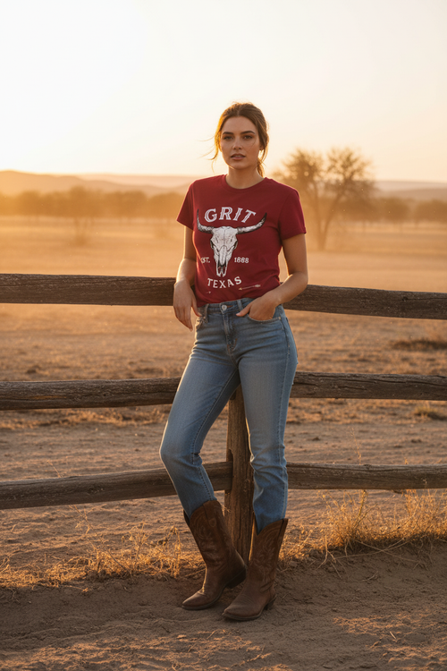 Lifestyle - Bull Skull Graphic Tee