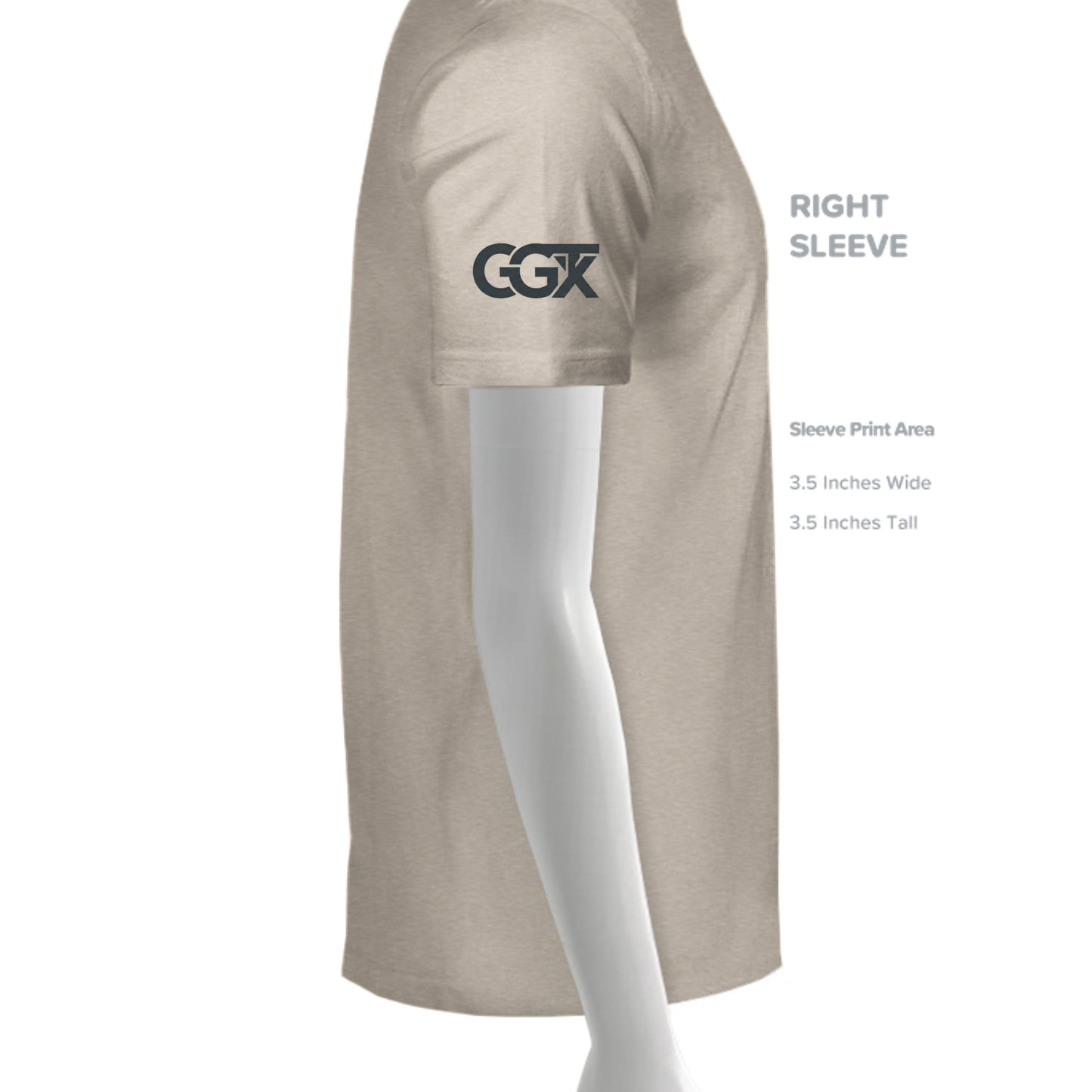 Tan Triblend - 3413C - SLEEVE_RIGHT