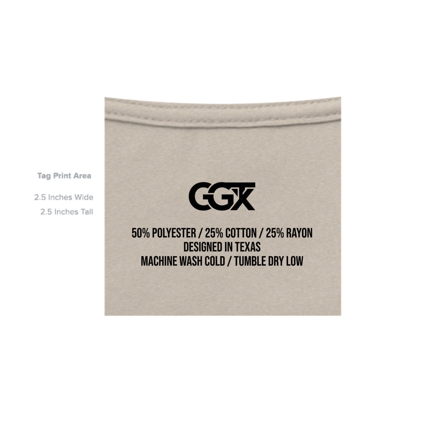 Tan Triblend - 3413C - INSIDE_TAG_LINE