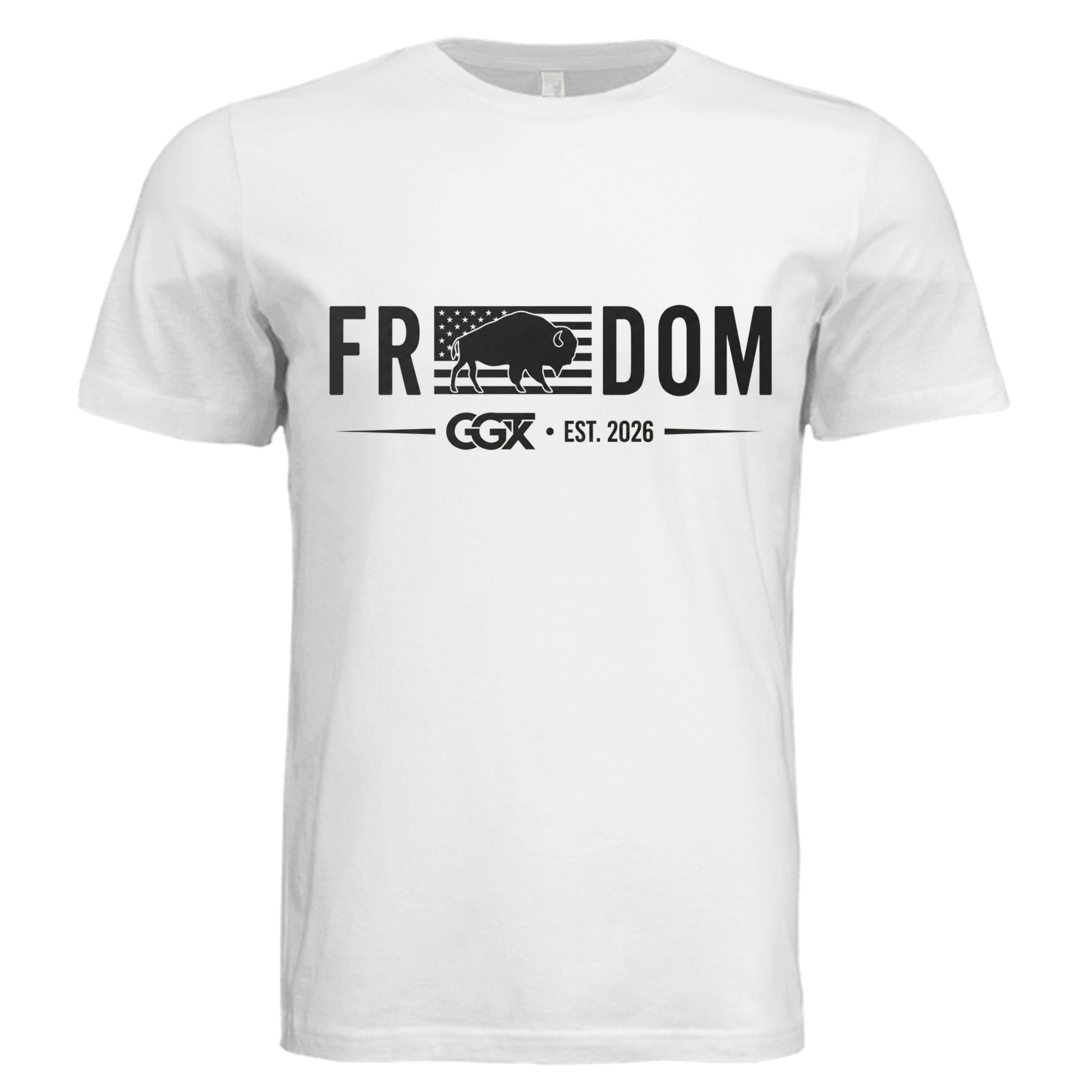 Solid White Triblend - 3413C - FRONT