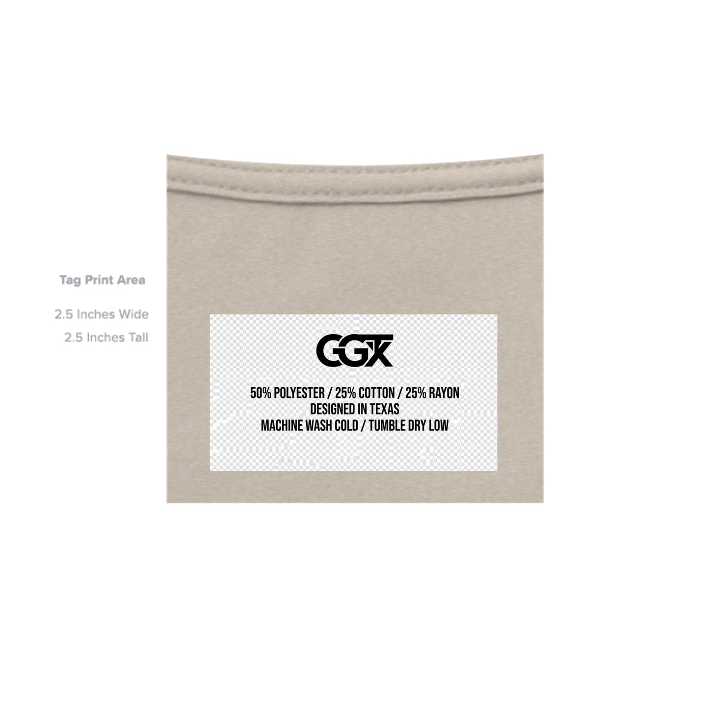 Tan Triblend - 3413C - INSIDE_TAG_LINE