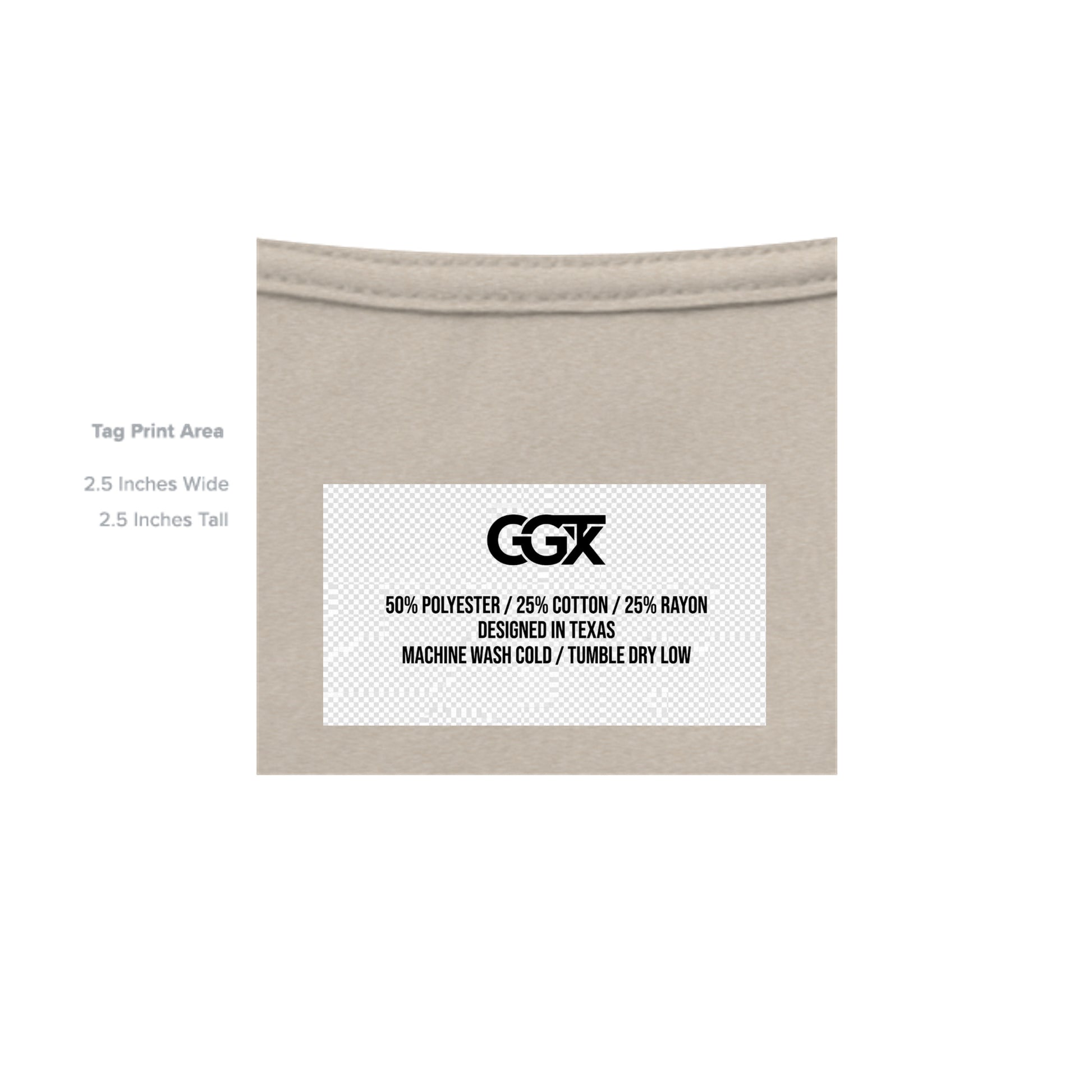 Tan Triblend - 3413C - INSIDE_TAG_LINE