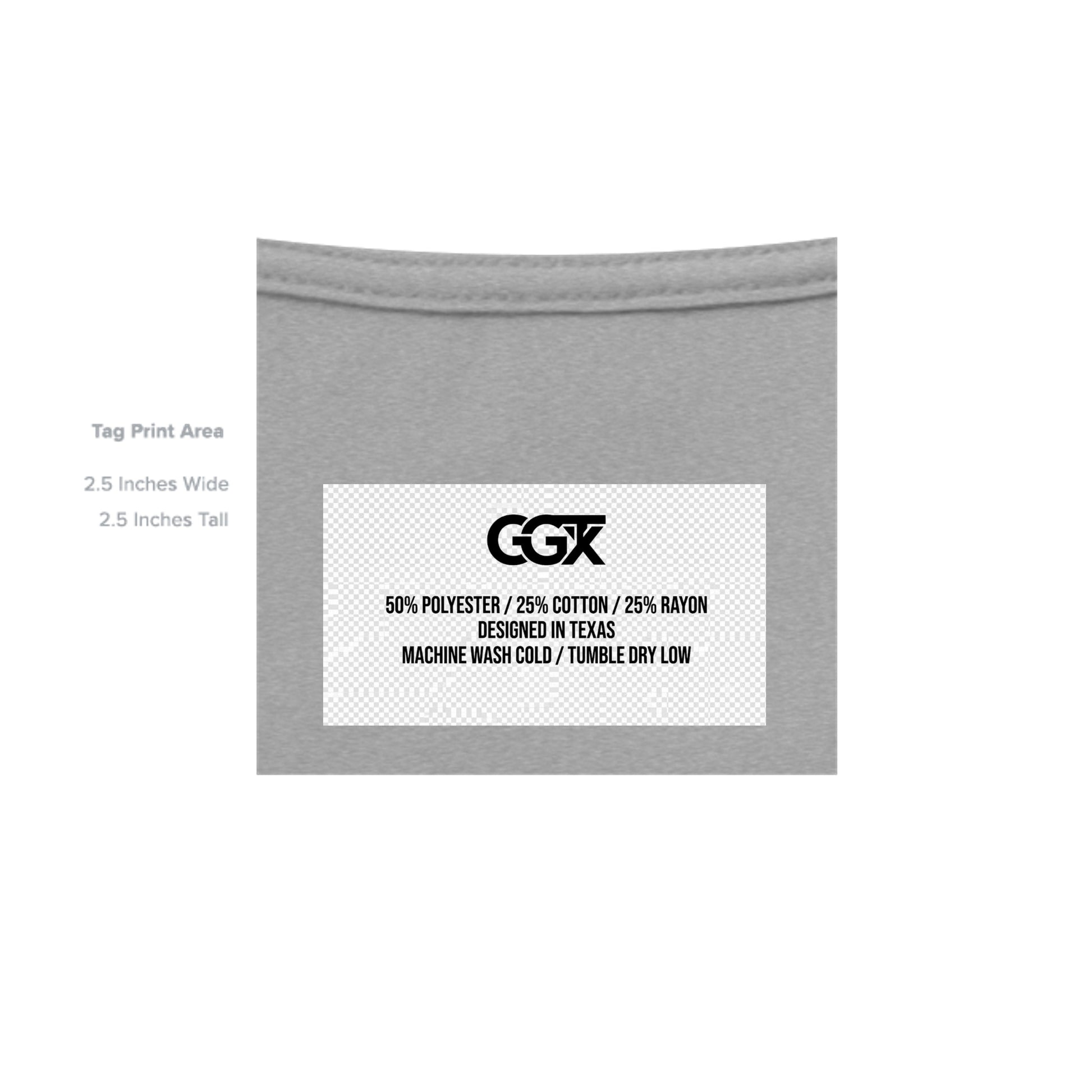 Athletic Grey Triblend - 3413C - INSIDE_TAG_LINE