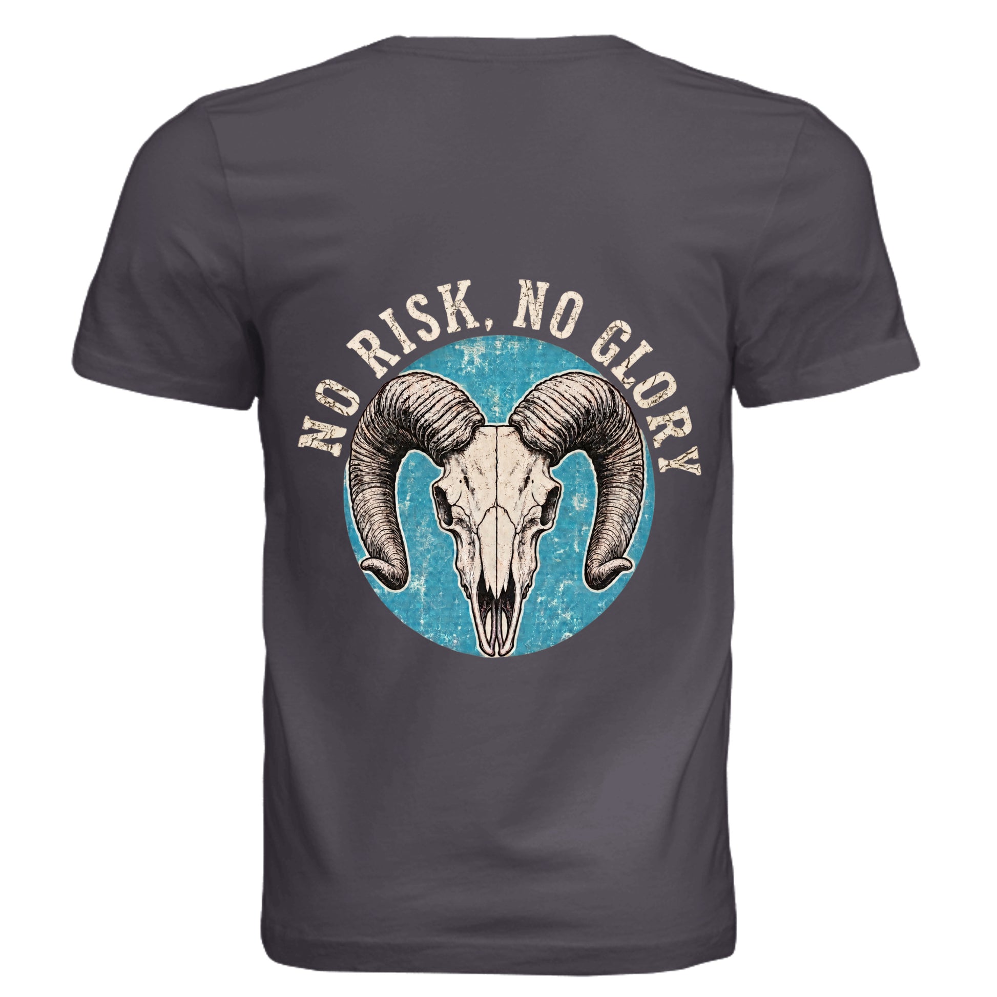 Solid Dark Grey Triblend - 3413C - BACK