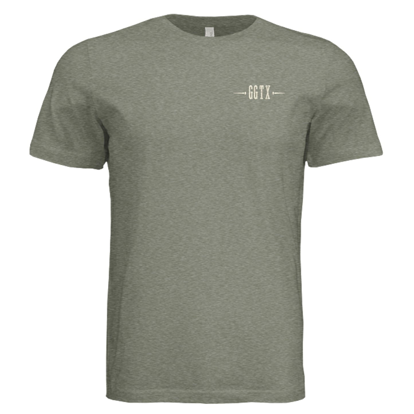 Military Green Triblend - 3413C - FRONT